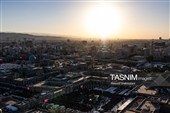 تصاویر هوایی مراسم تشییع پیکر مطهر آقای شهید ایران - مشهد