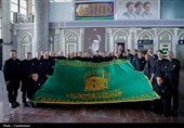 بدرقه کاروان خدام حرم مطهر رضوی اعزامی به کاظمین