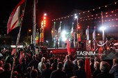 سخنرانی حمید رضا مقدم فر در میدان شهدا