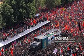 مراسم تشییع پیکر مطهر آقای شهید ایران - 8