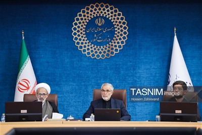 علی‌اکبر پورجمشیدیان -رئیس ستاد مرکزی اربعین حسینی و حجت الاسلام حمید احمدی رئیس کمیته فرهنگی ستاد اربعین کشور