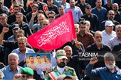 تشییع پیکر سه سرباز شهید پادگان بمپور در رفسنجان