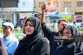 تشییع پیکر سه سرباز شهید پادگان بمپور در رفسنجان