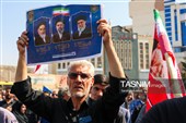 تشییع پیکر سه سرباز شهید پادگان بمپور در رفسنجان