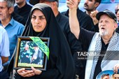 تشییع پیکر سه سرباز شهید پادگان بمپور در رفسنجان