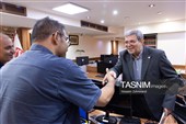 بازدید سید جواد حسینی رئیس سازمان بهزیستی از تحریریه خبرگزاری تسنیم