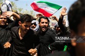 تشییع پیکر  قائد شهید امت در کربلا معلی