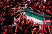 تشییع پیکر  قائد شهید امت در کربلا معلی