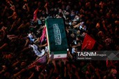تشییع پیکر  قائد شهید امت در کربلا معلی
