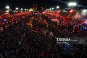 تشییع پیکر  قائد شهید امت در کربلا معلی