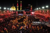 تشییع پیکر  قائد شهید امت در کربلا معلی