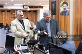 بازدید سید جواد حسینی رئیس سازمان بهزیستی از تحریریه خبرگزاری تسنیمتصویر