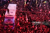 تشییع پیکر  قائد شهید امت در کربلا معلی