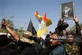 تشییع پیکر  قائد شهید امت در کربلا معلی