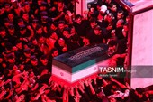تشییع پیکر  قائد شهید امت در کربلا معلی