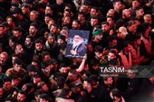 تشییع پیکر  قائد شهید امت در کربلا معلی