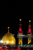 تشییع پیکر  قائد شهید امت در کربلا معلی