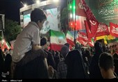 خروش مردم بوشهر در اجتماع 143 قرار خونخواهی امام شهید