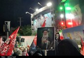 خروش مردم بوشهر در اجتماع 143 قرار خونخواهی امام شهید