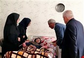 عیادت و دیدار میدانی مدیرکل بنیاد شهید آذربایجان شرقی با ایثارگران
