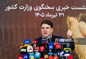 نشست خبری علی زینی‌وند، سخنگوی وزارت کشور