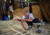 بازماندگان هنر کهن بوریابافی- زرقان فارس