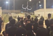 حمله موشکی آمریکا به اطراف پایانه مسافربری در مرز شلمچه + فیلم