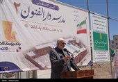 کلنگ مدرسه دارالفنون 2 اردبیل به زمین خورد