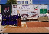 کلنگ مدرسه دارالفنون 2 اردبیل به زمین خورد
