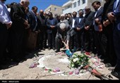 کلنگ مدرسه دارالفنون 2 اردبیل به زمین خورد