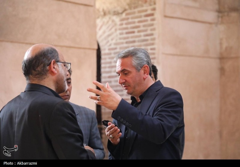 بازدید میدانی بیوته از بناهای تاریخی و پروژه‌های گردشگری اردبیل