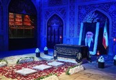 عکس | رونمایی از نماد مزار مطهر رهبر شهید انقلاب در میدان آزادی