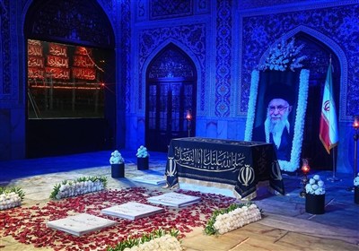 عکس | رونمایی از نماد مزار مطهر رهبر شهید انقلاب در میدان آزادی