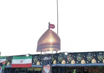 موکب فاطمیون ایلخچی پذیرای زائرین اربعین در مسیر عشق