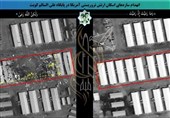 تصاویر ماهواره‌ای اصابت موشک‌های ایران به پایگاه‌‌های آمریکا در منطقه