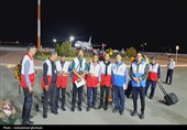 عزام 105 نیروی داوطلب هلال احمر خراسان جنوبی به مراسم اربعین حسینی(ع)