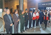 عزام 105 نیروی داوطلب هلال احمر خراسان جنوبی به مراسم اربعین حسینی(ع)