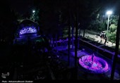عزاداری هنرمندان کرمانی در هیئت هنر