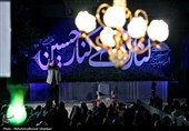 عزاداری هنرمندان کرمانی در هیئت هنر