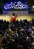 عزاداری هنرمندان کرمانی در هیئت هنر