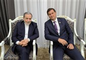 دیدار وزرای خارجه ایران و بلاروس در حاشیه نشست شانگهای