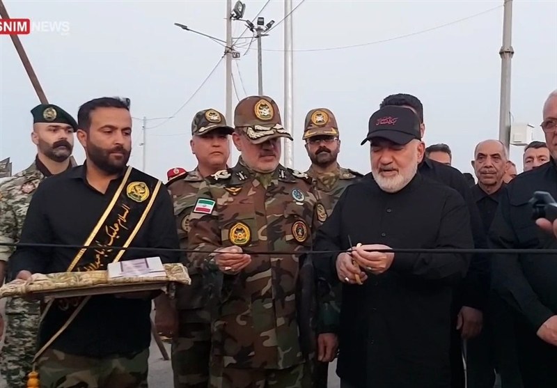 افتتاح بیمارستان صحرایی ارتش در مرز چذابه