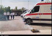 آماده‌باش کامل فوریت‌های پزشکی پایانه شهید سلیمانی در مرز مهران