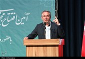آیین افتتاح مجتمع فرهنگی و هنری نمین با حضور وزیر فرهنگ و ارشاد اسلامی
