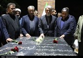 ادای احترام به مقام شامخ شهدا؛ افتتاح مجتمع فرهنگی کلور با حضور وزیر ارشاد