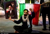 زنجیره انسانی اصفهانی‌ها در دفاع از کوه کلنگ نطنز و حمایت از جنوب کشور