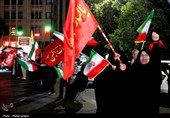 زنجیره انسانی اصفهانی‌ها در دفاع از کوه کلنگ نطنز و حمایت از جنوب کشور