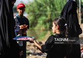 پیاده روی اربعین حسینی در منطقه الرفاعی عراق