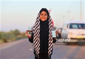 پیاده روی اربعین حسینی در منطقه الرفاعی عراق