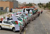 اعزام خادمان راهداری سمنان به مهران برای پشتیبانی از زائران اربعین